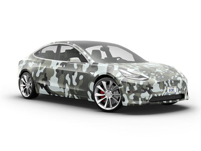 Shadow Flecktarn Camouflage Vehicle Vinyl Wrap
