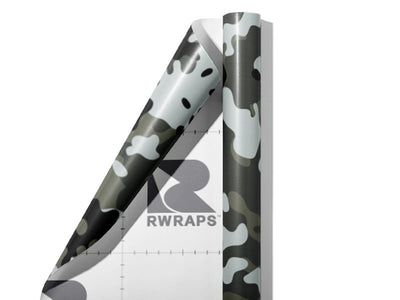 Shadow Flecktarn Camouflage Wrap Film Sheets~Rwraps Series 914 Shadow Flecktarn Camouflage Scrolled Sheet~3