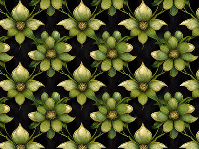 Shadow Lily Floral Vinyl Wrap Pattern~Rwraps Series 914 Digitally Printed Vinyl Wrap~0