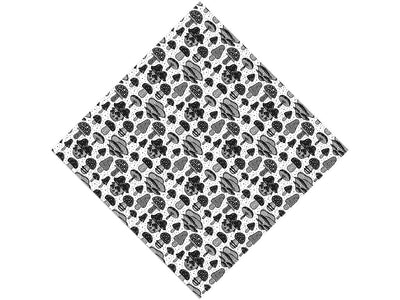 Shadowy Tubers Mushroom Vinyl Wrap Pattern