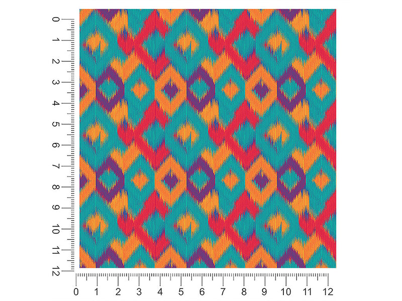 shag rug argyle 1ft x 1ft Craft Sheets