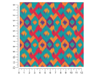 shag rug argyle 1ft x 1ft Craft Sheets