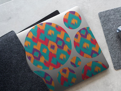 shag rug argyle DIY Laptop Stickers