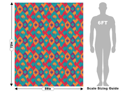 Shag Rug Argyle Vehicle Wrap Scale~Rwraps Series 914 Shag Rug Argyle Measurements~1