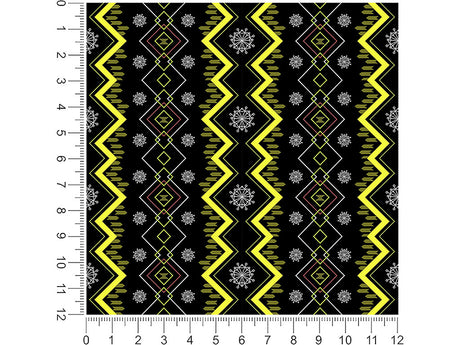 shaggy rogers abstract geometric 1ft x 1ft Craft Sheets