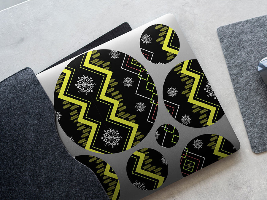 shaggy rogers abstract geometric DIY Laptop Stickers