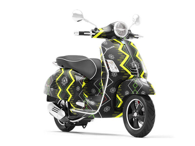 Shaggy Rogers Abstract Vespa Scooter Wrap Film