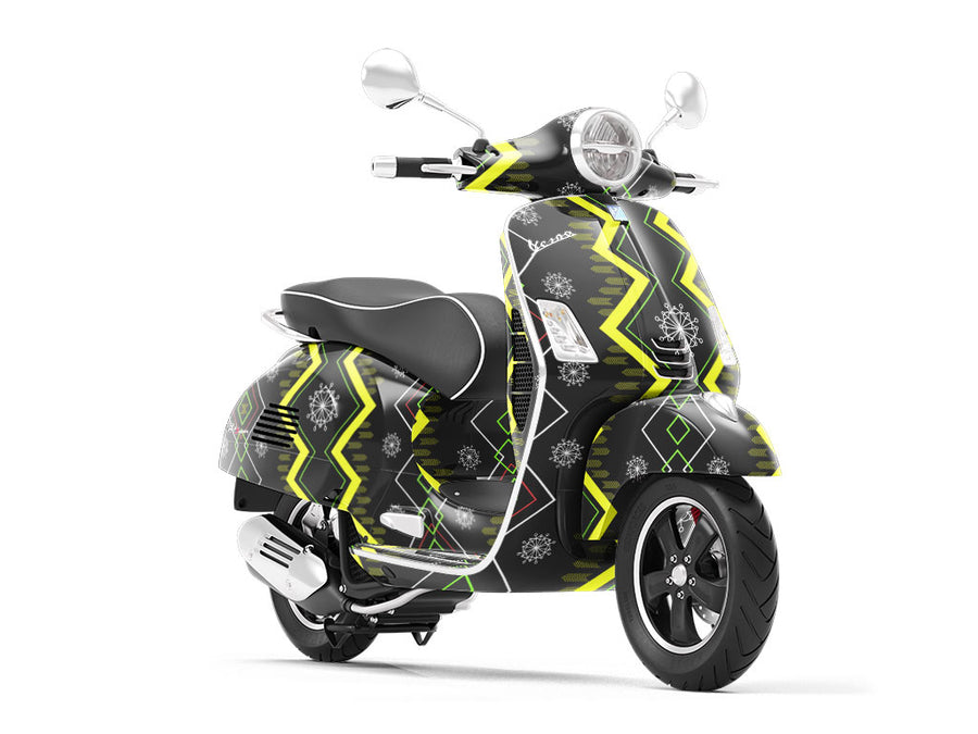 Shaggy Rogers Abstract Vespa Scooter Wrap Film
