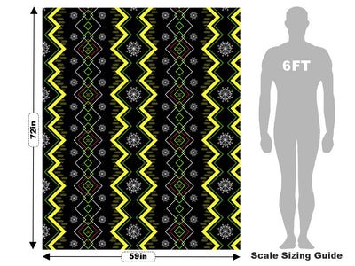 Shaggy Rogers Abstract Vehicle Wrap Scale~Rwraps Series 914 Shaggy Rogers Abstract Measurements~1