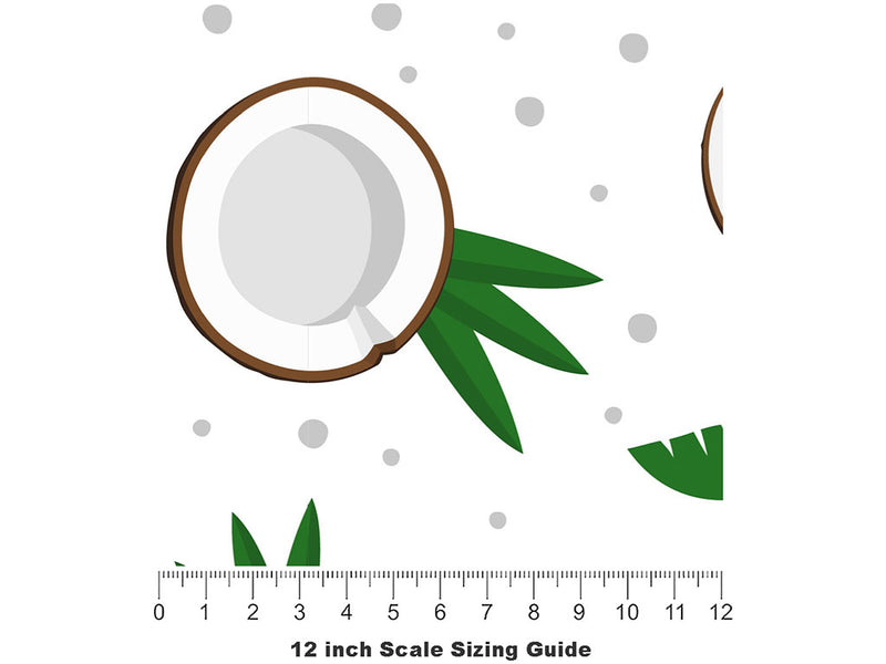 Shared Slices Fruit Vinyl Film Pattern Size 12 inch Scale~Rwraps Shared Slices Fruit Sizing Chart~2