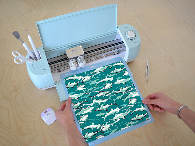 shark structure salt water Cricut Compatible Vinyl