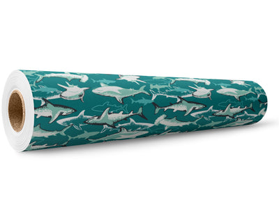 Shark Structure Marine Life Wrap Film Wholesale Roll~Rwraps Series 914 Digitally Printed Vinyl Roll~5