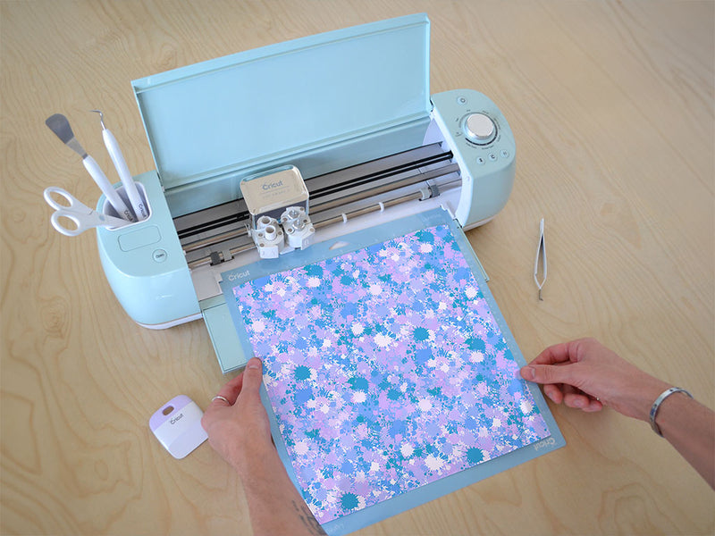 sharp ozone paint splatter Cricut Compatible Vinyl