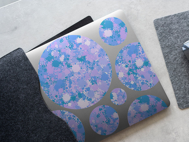 sharp ozone paint splatter DIY Laptop Stickers