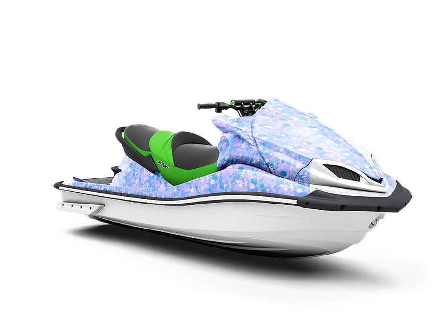 Sharp Ozone Paint Splatter Jet Ski Vinyl Customized Wrap