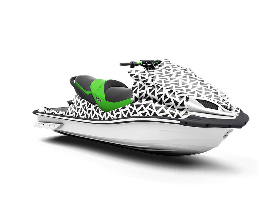 Sharp Pieces Mosaic Jet Ski Vinyl Customized Wrap