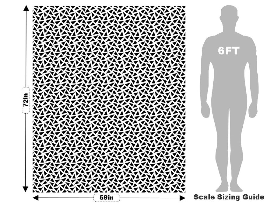 Sharp Pieces Mosaic Vehicle Wrap Scale~Rwraps Series 914 Sharp Pieces Mosaic Measurements~1