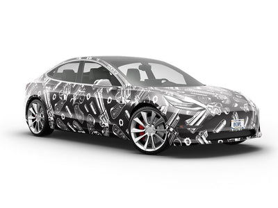 Sharp Shooter Weapon Vehicle Vinyl Wrap