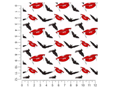 sharp smile horror 1ft x 1ft Craft Sheets