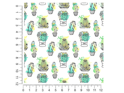 sharp watercolor cactus 1ft x 1ft Craft Sheets