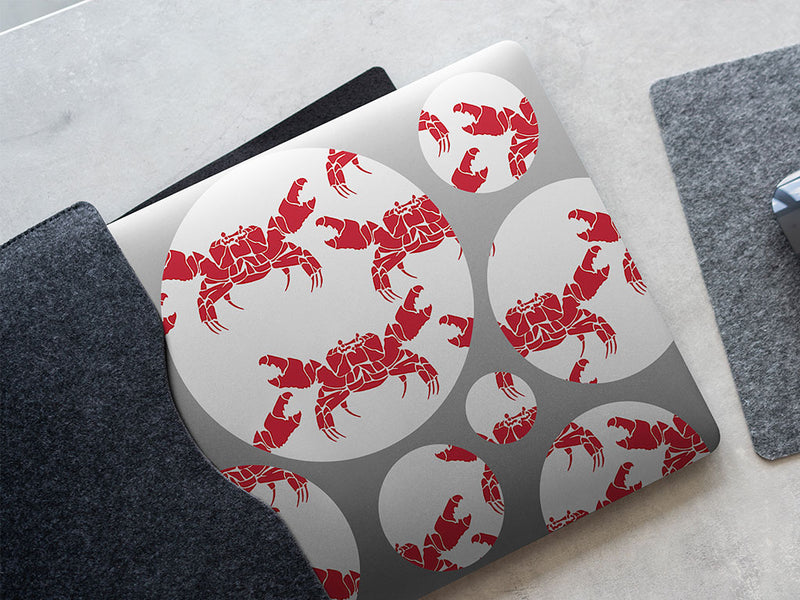 shattered shell salt water DIY Laptop Stickers