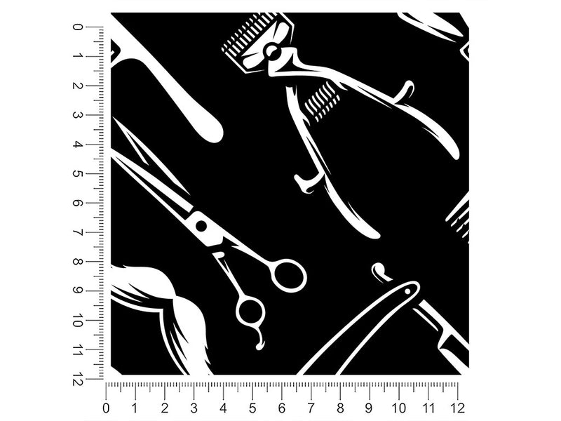 shaving time barber shop 1ft x 1ft Craft Sheets