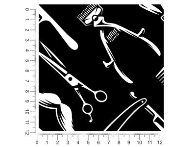 shaving time barber shop 1ft x 1ft Craft Sheets