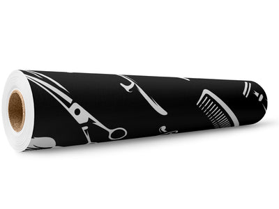 Shaving Time Barber Wrap Film Wholesale Roll~Rwraps Series 914 Digitally Printed Vinyl Roll~5