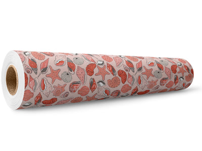 She Sells Sea Shells Marine Life Wrap Film Wholesale Roll~Rwraps Series 914 Digitally Printed Vinyl Roll~5