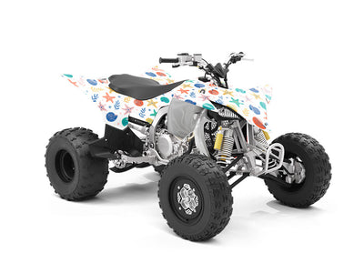 Shellfish Stars Marine Life ATV Wrapping Vinyl