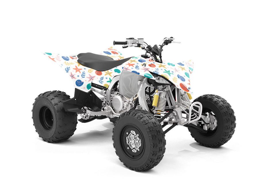 Shellfish Stars Marine Life ATV Wrapping Vinyl