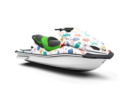 Shellfish Stars Marine Life Jet Ski Vinyl Customized Wrap