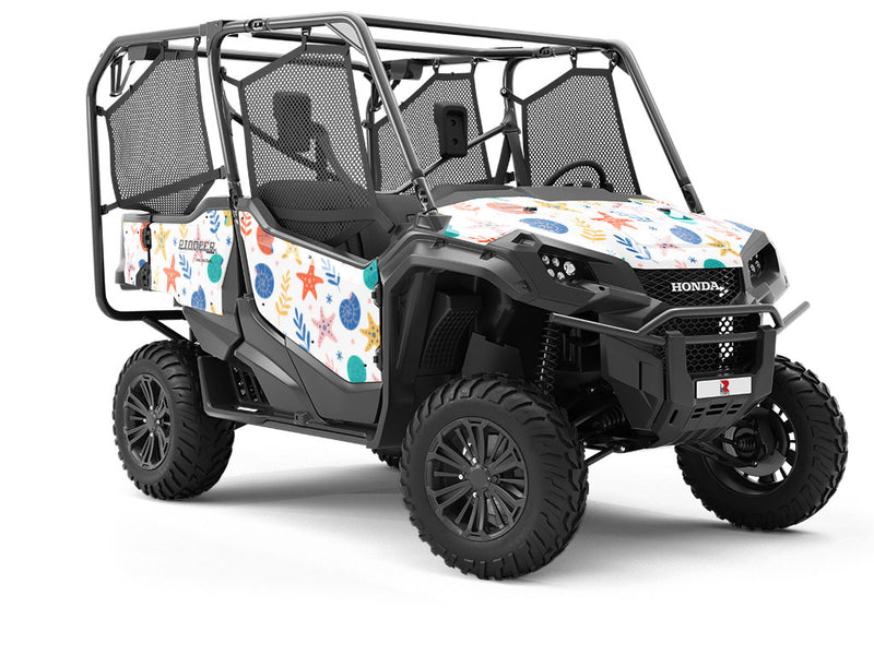 Shellfish Stars Marine Life Utility Vehicle Vinyl Wrap