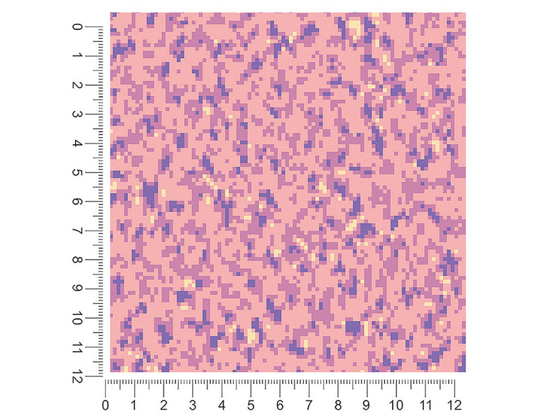 shimmering blush pixel 1ft x 1ft Craft Sheets