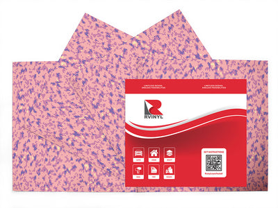 shimmering blush pixel Craft Vinyl Sheet Pack