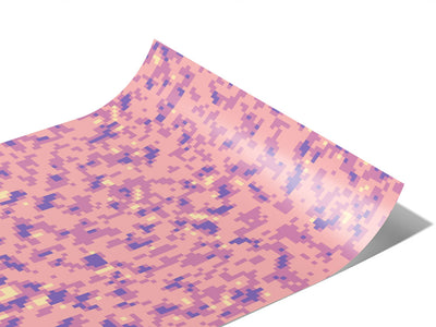 Shimmering Blush Pixel Vinyl Wraps~Rwraps Series 914 Digitally Printed Vinyl Wrap~0