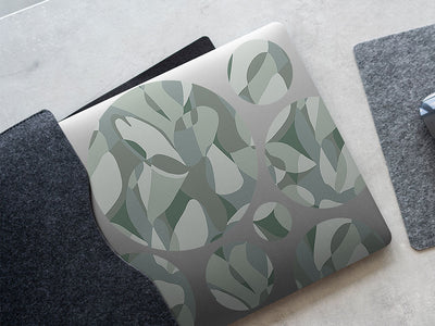 shimmering mindscapes abstract geometric DIY Laptop Stickers