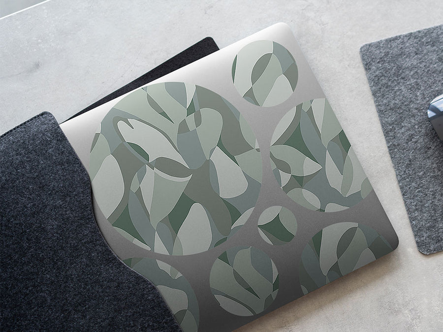 shimmering mindscapes abstract geometric DIY Laptop Stickers