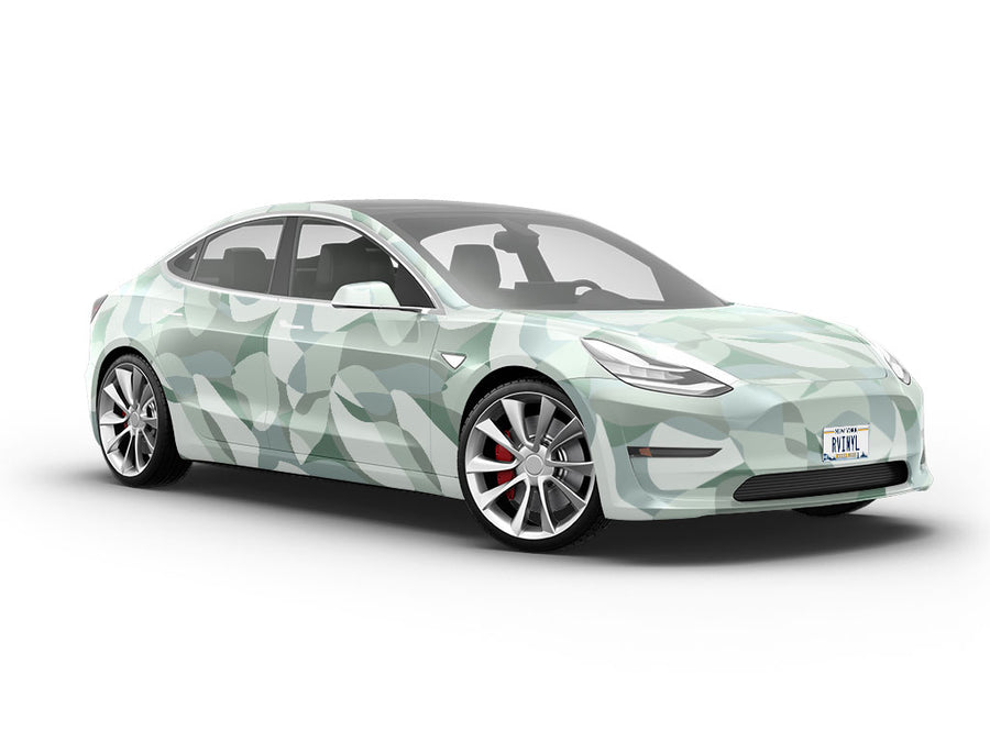Shimmering Mindscapes Abstract Vehicle Vinyl Wrap