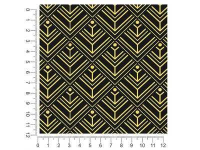 shining trees art deco 1ft x 1ft Craft Sheets