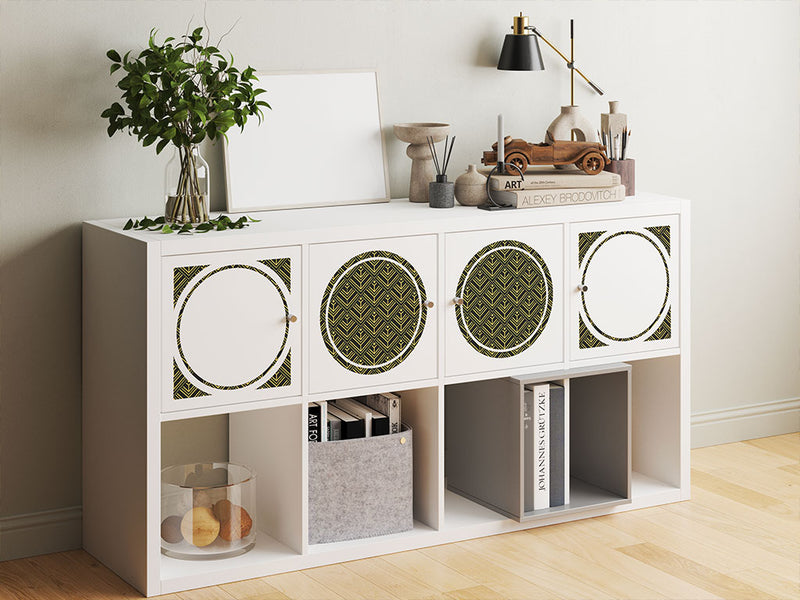 shining trees art deco DIY Furniture Stickers