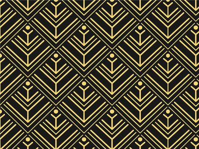Shining Trees Art Deco Vinyl Wrap Pattern~Rwraps Series 914 Digitally Printed Vinyl Wrap~0