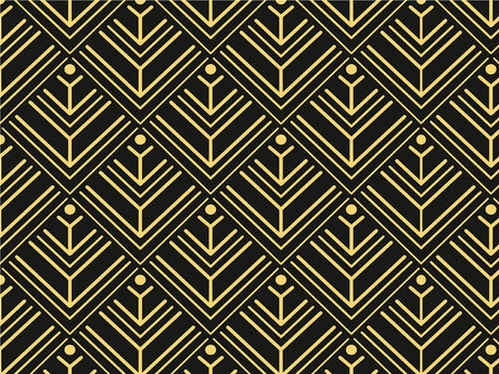 Shining Trees Art Deco Vinyl Wrap Pattern~Rwraps Series 914 Digitally Printed Vinyl Wrap~0