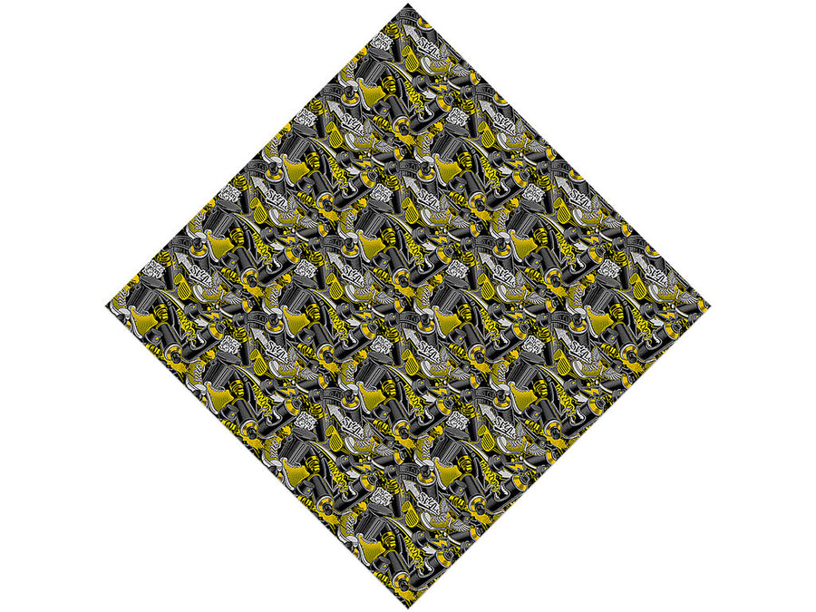 Short Run Graffiti Vinyl Wrap Pattern
