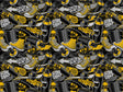 Short Run Graffiti Vinyl Wrap Pattern~Rwraps Series 914 Digitally Printed Vinyl Wrap~0
