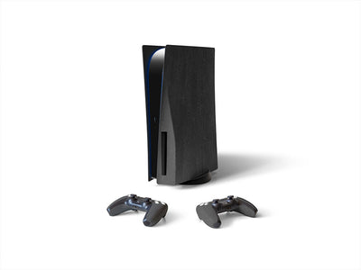 shou sugi ban wood grain Sony PS5 DIY Skin