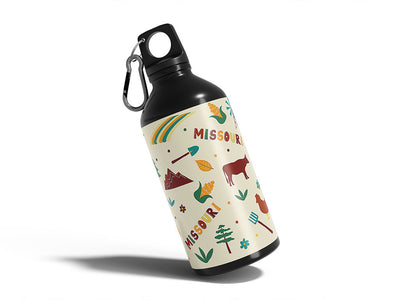 show me  Water Bottle DIY Stickers