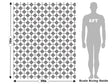 Shower Wall Tile Vehicle Wrap Scale~Rwraps Series 914 Shower Wall Tile Measurements~2