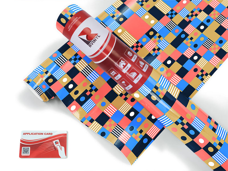shuffle play mosaic Craft Vinyl Roll