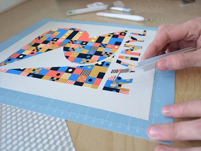 shuffle play mosaic Easy Weed Craft Vinyl
